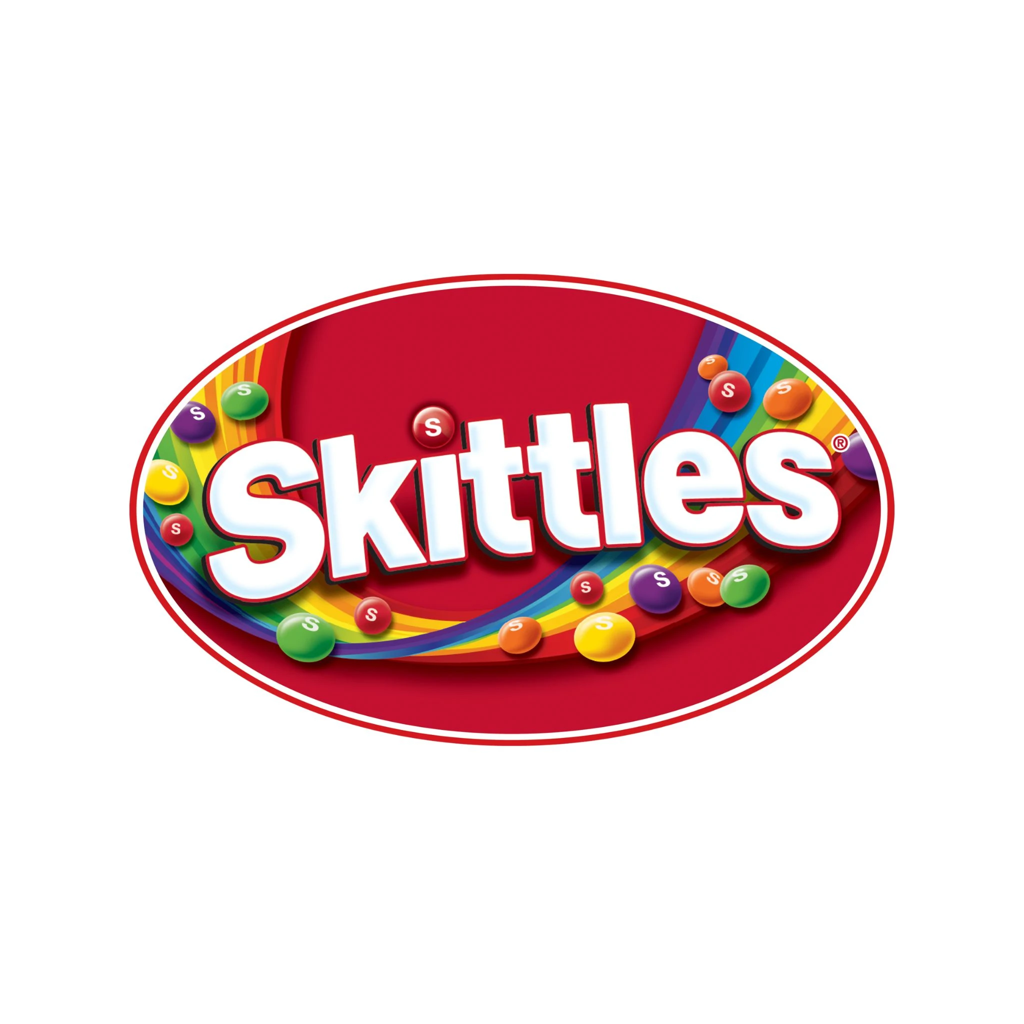 Skittles colorful fruit flavored candy original brand