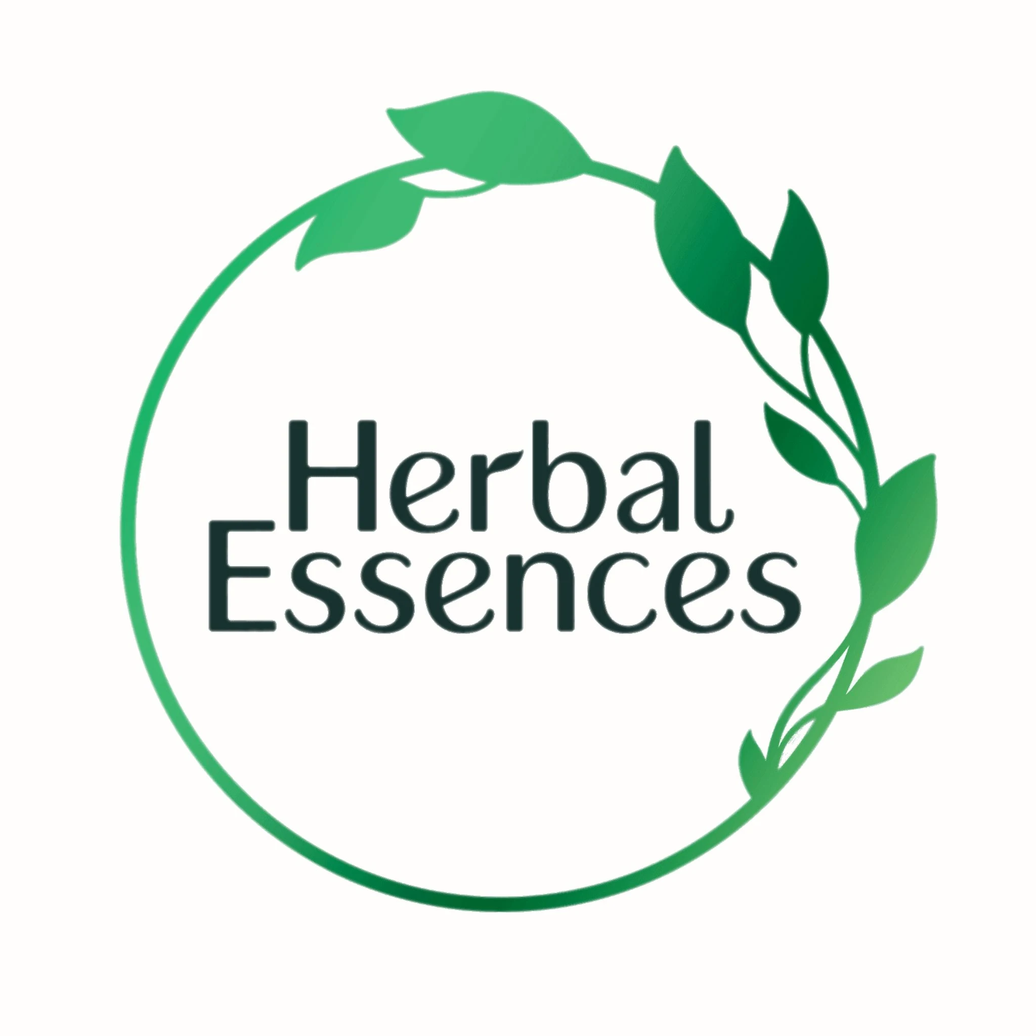 Herbal Essences logo with green leaves forming a circular shape representing natural hair care